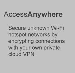 Secure unknown Wi-Fi hotspot networks by encrypting connections with your own private cloud VPN